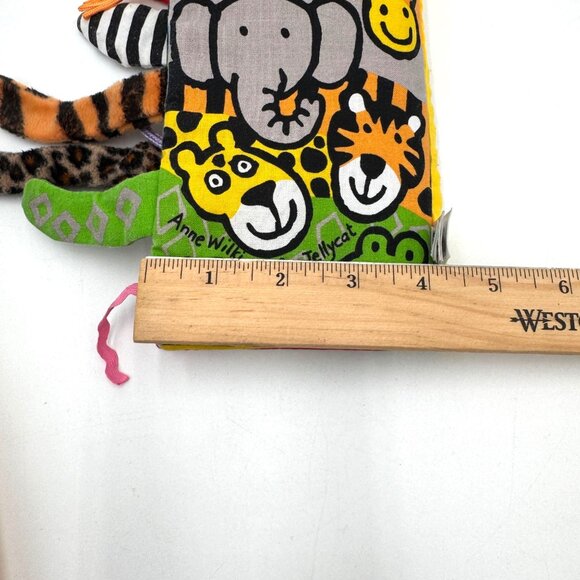Jellycat Jungly Tails: A Soft Activity Baby Book Children's Book Baby - Picture 9 of 9
